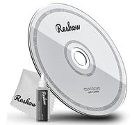 Reshow Laser lens disc cleaning kit for CD and DVD player without scratching the optics - Including microfiber cloth, cleaning disc and cleaning solution (1 bottle of cleaning liquid)