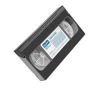 Reshow VHS Video Head Cleaner for VHS/VCR Players Dry Technology No Fluid Required Reusable 30 Times