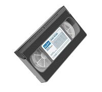 Reshow VHS Video Head Cleaner for VHS/VCR Players Dry Technology No Fluid Required Reusable 30 Times