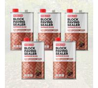 Resiblock Superior Gloss - 25L - World Leading Block Paving Sealer With A No Oil Stains Guarantee