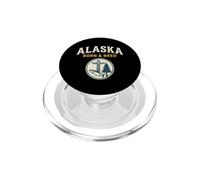 Resident Alaska Born And Bred Frontier Local PopSockets PopGrip for MagSafe