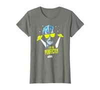 Resident Alien I Fit in Perfectly - Officially Licensed T-Shirt, Women, Olive Heather, Medium