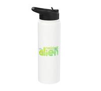 Resident Alien Logo Stainless Steel Insulated Water Bottle