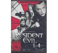 Resident Evil 1-4 (The Umbrella Quadrology) DVD NEW OVP FSK 18