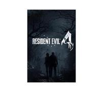 Resident Evil 4 Canvas Poster Bedroom Decor Sports Landscape Office Room Decor Gift Unframe-style 12x18inch(30x45cm)