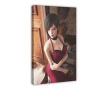 Resident Evil Ada Wong (9) Canvas Poster Bedroom Decor Landscape Office Room Decor Gift 24x36inch(60x90cm)