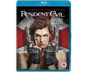 RESIDENT EVIL COMPLETE 1-6 MOVIE Blu Ray COLLECTION PART 1 2 3 4 5 6 UK Release