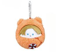 Resident Evil Leon Plush, Orange Color, Resident Evil Leon Plush Dolls 10 Cm/3.9 Inch, PPcotton, Handmade, Decoration, Gifts