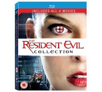 RESIDENT EVIL QUADRILOGY MOVIE 1-4 Blu Ray COLLECTION PART 1 2 3 4 FILM UK Reles