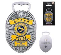 Police Badge Heavy Duty Bottle Opener Resident Evil Metallics One Size