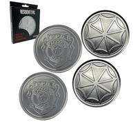 Resident Evil Set of 4 Embossed Metal Coasters