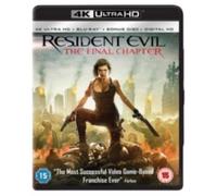 RESIDENT EVIL: THE FINAL CHAPTER - 4K UHD (Blu Ray) Region free