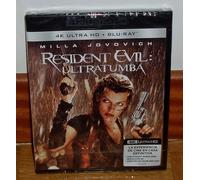 Resident Evil Ultratumba (Afterlife) Blu-Ray 4K UHD + Blu-Ray New Action A-B-C