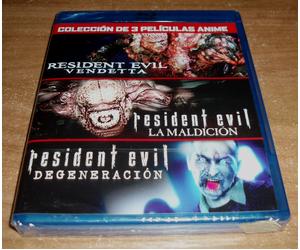 Resident Evil Vendetta: The Curse - Degeneration Blu-Ray New Sealed A-B