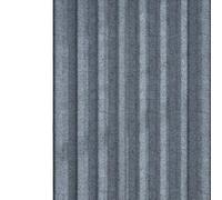 Residential and Commercial Grade Shower Curtain with Uniform Weave for Improved Water Shedding Ability (Blue)