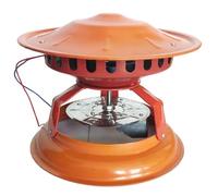 Residential Chimney Draft Fan - Small Chimney Fan Smoke Evacuator for Fireplace Chimney Boiler - Dustproof Metal Chimney Ventilation Fan for Country, Bungalow,120W