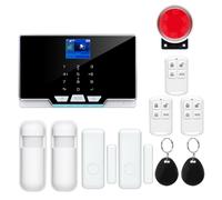 Residential Smart Life GSM WiFi Alarms System for House Wireless Security Home Tuya App Control EU Plug