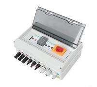 Residential Solar PV Combiner Box 3 String 3 In 1 Out 1000V with DC MCB 4P 1000V and Safety Features for Solar Power Arrays