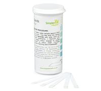 Residual Chlorine Test Strips 0-5 ppm for Tap & Drinking Water - Quick Dip & Read Free Chlorine Water Tester (50 Strips)
