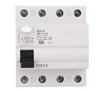 Residual Current Circuit, 40A 25A 63A 400VAC Circuit Breaker, Leakage Circuit Breaker, for Building Lighting Power Distribution System Protection Electronic Equipment Hous Automatic switch