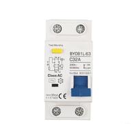 Residual Current Circuit Breaker 30mA Earth Fault Trip(A -32A)