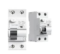 Residual Current Circuit Breaker DC 2P 4P 40A 63Amp 30mA 100mA 300mA 6KA(4P 63A 30mA)