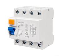 Residual Current Circuit Breaker, Industrial Grade 4 Pole 40A Type B Equipment With Status Indicator For EV DC Charging Stations