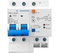 Residual Current Circuit Breaker Main Switch With Surge Protector 1Pcs Electrical components(40A)
