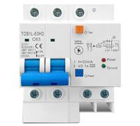 Residual Current Circuit Breaker Main Switch With Surge Protector RCBO MCB With Lightning Protection SPD (16A)