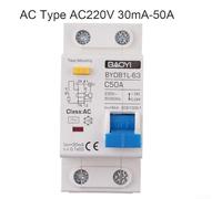 Residual Current Circuit Breaker MCB 10 63A with Trip Indicator and 4 5kA Breaking Capacity for Reliable Protection (AC -50A)