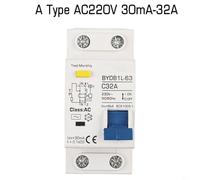 Residual Current Circuit Breaker MCB 10 63A with Trip Indicator and 4 5kA Breaking Capacity for Reliable Protection (A -32A)