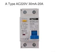 Residual Current Circuit Breaker MCB 10 63A with Trip Indicator and 4 5kA Breaking Capacity for Reliable Protection (A -20A)