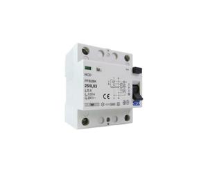Residual Current Switch 25A 30mA 2P 10kA TYPE B PFI2BK25-030