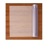 RESILIA Premium Clear Floor Protector Mat - Heavy-Duty Plastic Vinyl Covering for Hardwood, Tile, or Laminate Floors, Table, or Desk -American Modern Pattern 27" x 6' Waterproof Roll, Made in USA