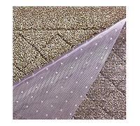 RESILIA Premium Heavy Duty Floor Runner/Protector for Carpeted Floors - Skid-Resistant Plastic Vinyl Carpet Protection, Clear, Prism, 27 Inches x 12 Feet, Made in The USA