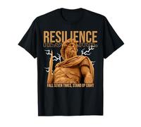 Resilience, Fall Seven Times, Stand Up Eight Streetwear T-Shirt