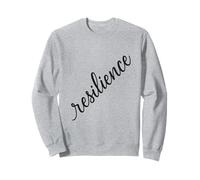 Resilience Inspirational Quote Word Graphic Cute Divorce Sweatshirt