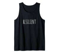 Resilient Mental Strength Self-Esteem Motivation Resilience Tank Top