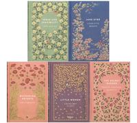 Resilient Souls Collection: Austen, Brontë, Alcott & Burnett - Sense & Sensibility, Jane Eyre, Wuthering Heights, Little Women & The Secret Garden in the Exquisite Cranford Edition (5-Book Set)