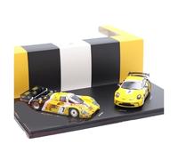 Resin 1 43 German for Porsche original Spark 911 992 GT3 956 Le Mans race set car model Simulation Vehicle Playset