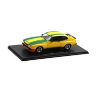 Resin 1/43 Scale For Ford Capri II X-Pack Muscle Model Car Display Collectible Yellow For Vehicles Fans