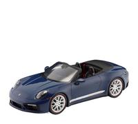 Resin 2023 Porsche 911 (992) Carrera GTS 1 18 Spark Blue Convertible Mini Replica Toys