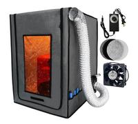 Resin 3D Printer Enclosure with Ventilation Filter and 12V 5000RPM Fan Speed Control Fume Extraction, Dustproof Tent for Ender 3 Pro/V2/Ender3 S1/Neo