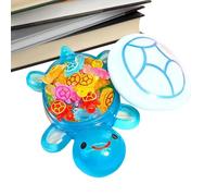 Resin Animals Mini Turtles - Luminous Resin Turtle, Multicolor Miniature Turtle Figure Glow In The Dark - Cute Tiny Turtlse Animal Statue For Landscape Fairy Garden