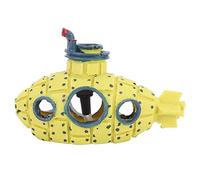 Resin Aquarium Ornament: Simulation Fish Tank Decorations with Artificial Fish Shrimp Hiding Cave and Air Bubbler with Air Stone