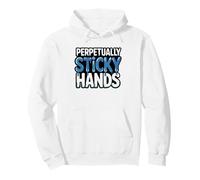 Resin Artist Epoxy Hands Funny Craft Identity Humor Sticky Pullover Hoodie