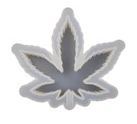 Resin Ashtray Mold, Maple Leaf Shaped Silicone Coaster/Ashtray Mold, 6x7" Easy-Released DIY Resin Molds for Birthday, Mothers Day, Valentines Day Gift