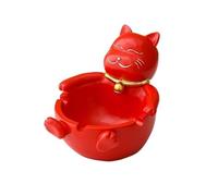 Resin Ashtray - Multi-Purpose, Portable Design for Home or Office, Easy to Clean, Three Groove Feature