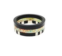 Resin Bangle Bracelet Multi color resin Wide Bangle Designer Resin Jewelry Handmade Fashion jewelry beautiful Bangle Gift for Women, 2.6" Inner diameter, Resin, No Gemstone