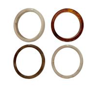 Resin Bangles Punk Geometric Wristband Jewelry